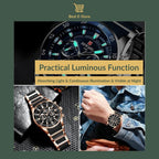 ⭐ Premium Men’s Watch: Sleek Design, Comfortable Fit & Perfect Gift Idea 🎁