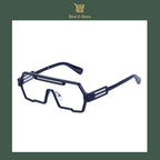 🕶️Retro Steampunk Sunglasses :  Bold Style with HD UV400 Protection✨