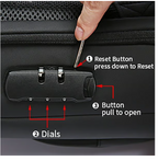 New Carbon Fiber Streamline Anti-Theft Sling Bag