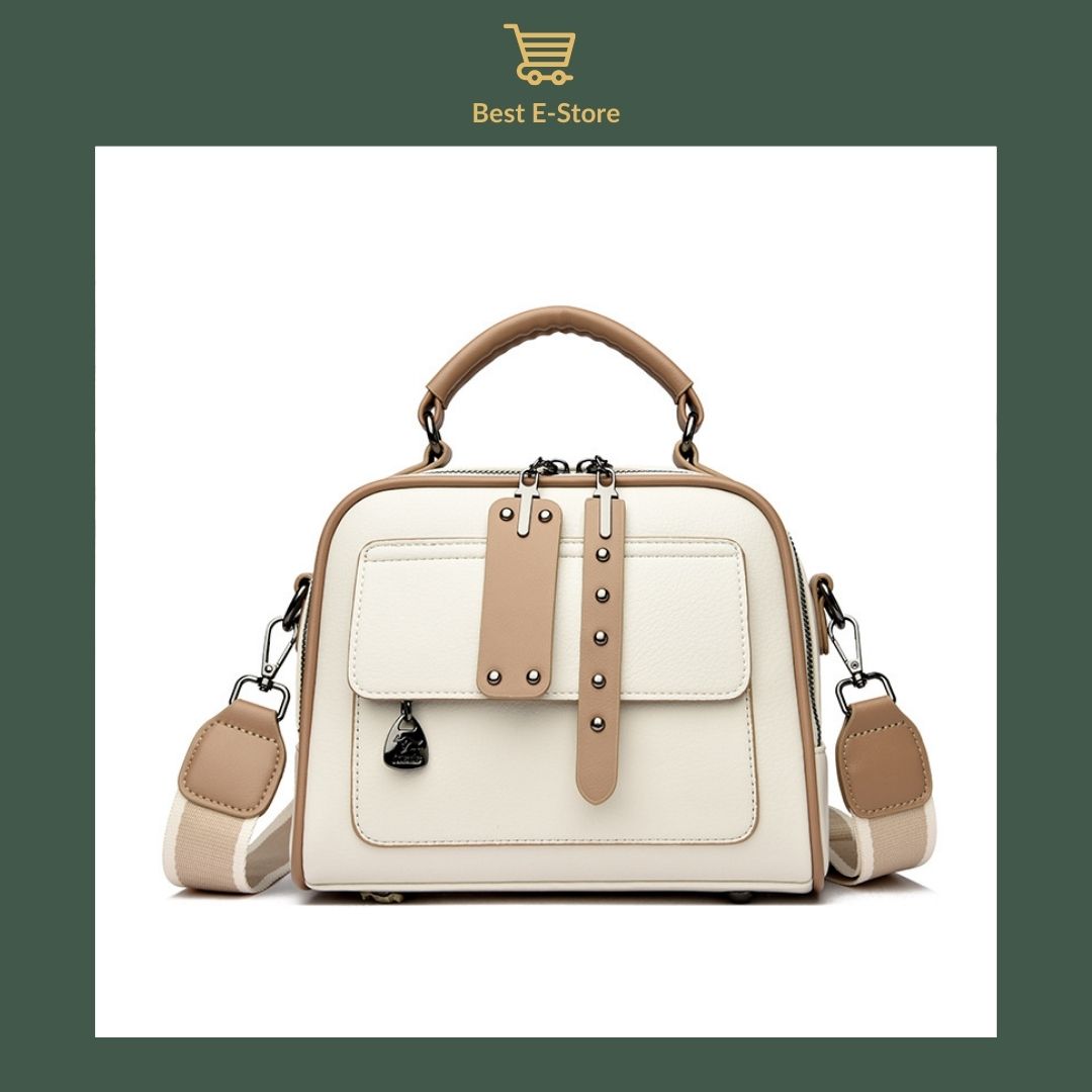 👜 Elegante leren schoudertas: Stijlvol en ruim ✨