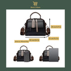 👜 Elegante borsa a tracolla in pelle: Elegante e spaziosa ✨