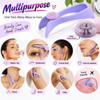 2-in-1 Portable Facial Hair Remover & Eyebrow Trimmer