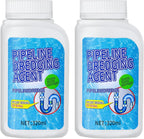 Pipeline Dredging Agent, Powerful Quick Cleaning Drain Toilet Cleaner Tool, Unclog Toilet Clog And Kitchen Sink Pipe Unblocker Powder