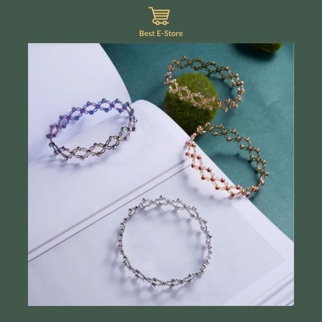 🎁 El regalo perfecto: Anillo brazalete convertible circonitas brillantes Glamour 💎