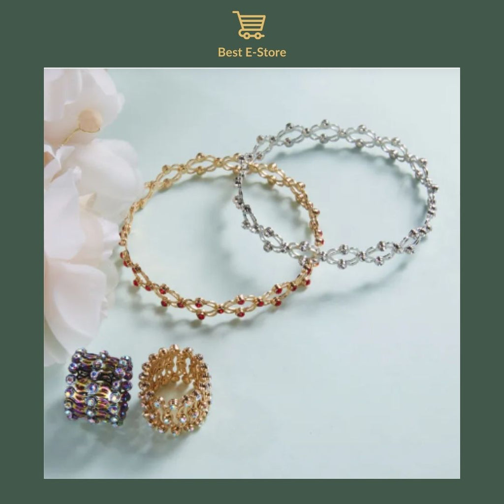 🎁 Het perfecte cadeau: Omkeerbare Bangle Ring  Fonkelende CZ Glamour 💎