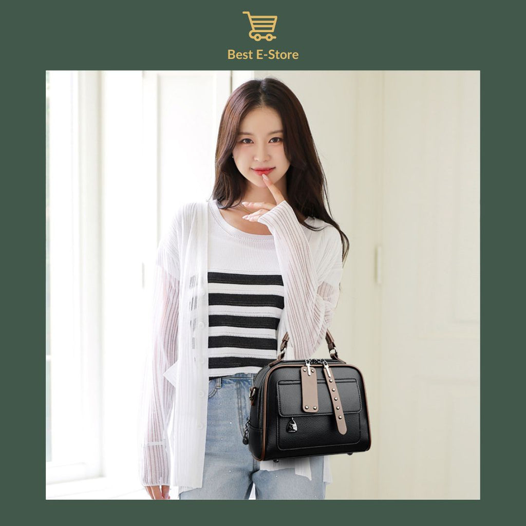 👜 Elegante Leder-Umhängetasche: Stilvoll & geräumig ✨