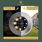 Nouvelles lampes de jardin étanches à énergie solaire