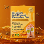Bee Venom Lymphatic Drainage & Slimming Foot Patches 🌿👣
