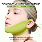V-shaped lifting face mask