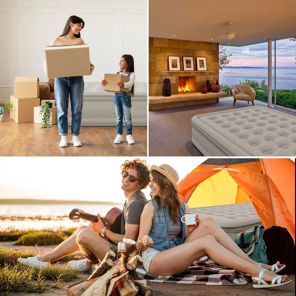 Twin Air Mattress With Built In Pump Inflatable Mattress