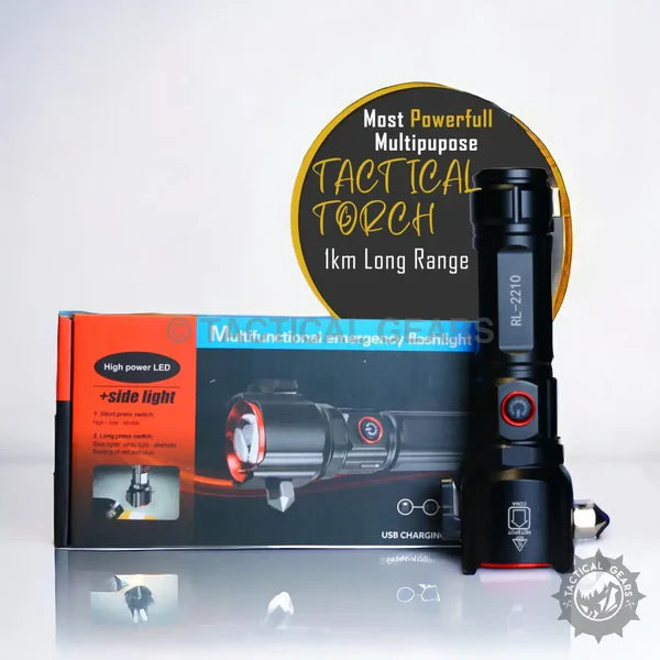 5-in-1 Powerful Tactical Torch | 1KM Range
